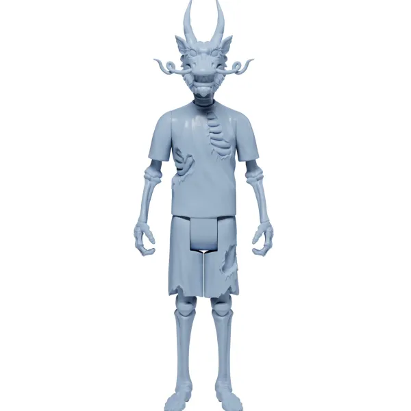 Super7 Powell-Peralta^Powell-Peralta Reaction Figure Wave 1A - Steve Caballero Chinese Dragon (Unpainted)