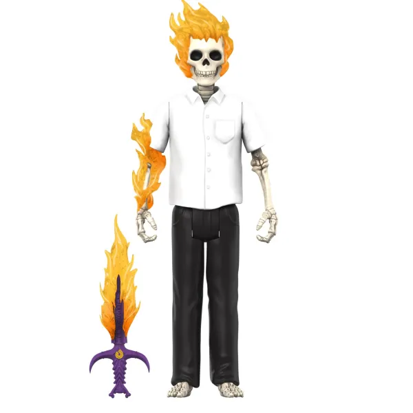 Super7 Powell-Peralta^Powell-Peralta Reaction Figure Wave 3 - Tommy Guerrero Flaming Dagger (Sf Downhill)