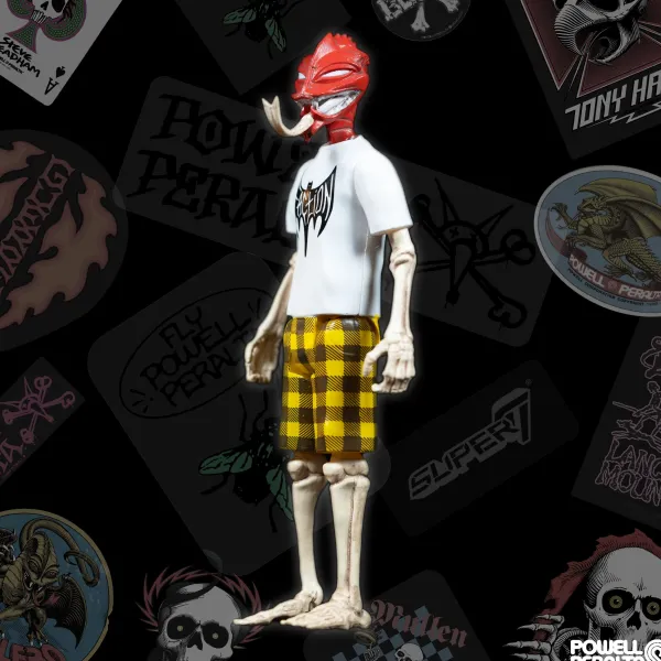 Super7 Powell-Peralta^Powell-Peralta Reaction Figure Wave 2 - Steve Caballero Dragon