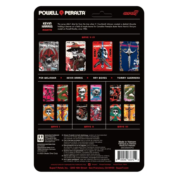 Super7 Powell-Peralta^Powell-Peralta Reaction Figures Wave 04 - Kevin Harris