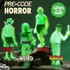 Super7 Pre-Code Horror^Pre-Code Horror Reaction Figures - Glow (Set Of 4)