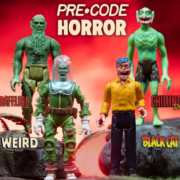 Super7 Pre-Code Horror^Pre-Code Horror Reaction Figures Wave 1 - Set Of 4