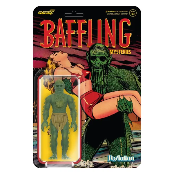 Super7 Pre-Code Horror^Pre-Code Horror Reaction Wave 1 - Baffling Mysteries - Seaweed Monster