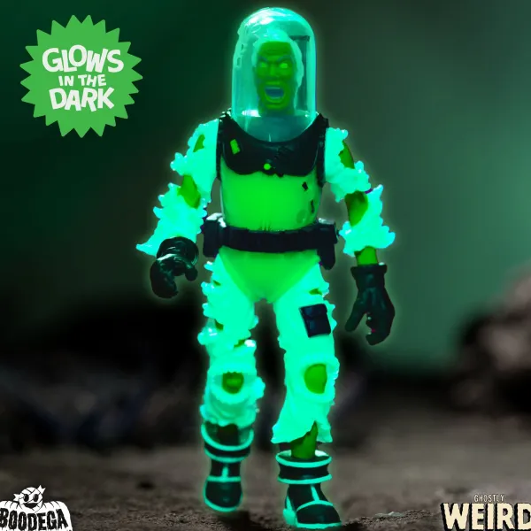 Super7 Pre-Code Horror^Pre-Code Horror Reaction W3- Ghostly Weird Stories - Commander Ben Woodruff(Glow)