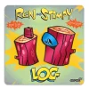Super7 Ren & Stimpy^Ren & Stimpy Enamel Pin - Log! 2-Pin Set