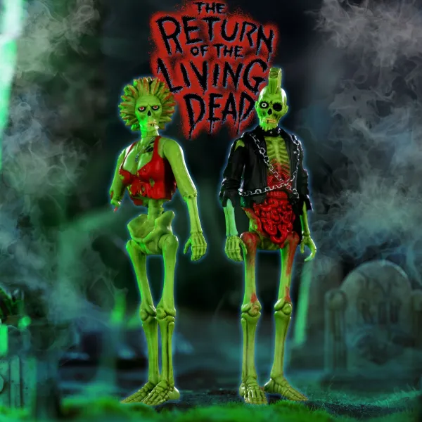 return_of_the_living_dead_1-4.webp Super7 Return Of The Living Dead^Return Of The Living Dead Reaction Wave 1 - Zombie Trash & Zombie Suicide