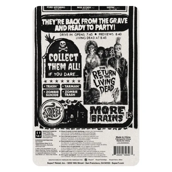 return_of_the_living_dead_3-1.webp Super7 Return Of The Living Dead^Return Of The Living Dead Reaction Figures Wave 02 - Tarman