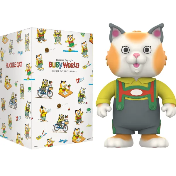 Super7 Richard Scarry^Richard Scarry Supersize Vinyl Figure - Huckle Cat