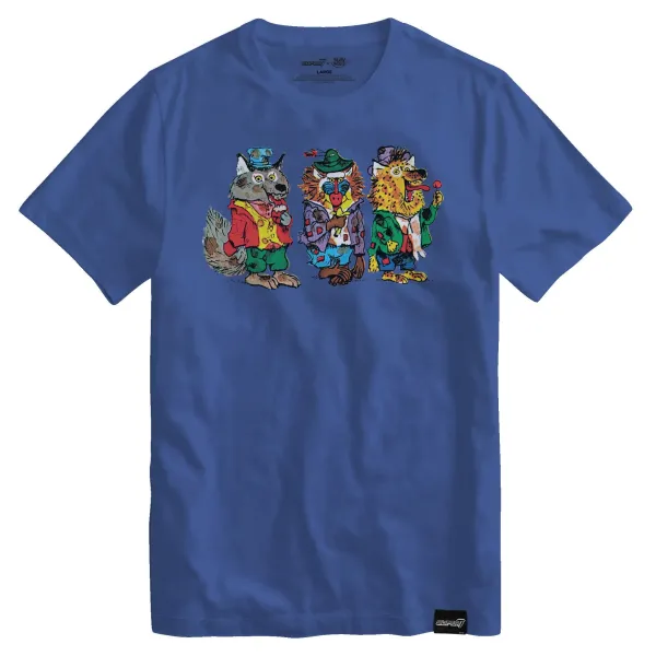 Super7 Richard Scarry^Richard Scarry Wolfgang Wolf, Barry Baboon, And Harry Hyena T-Shirt