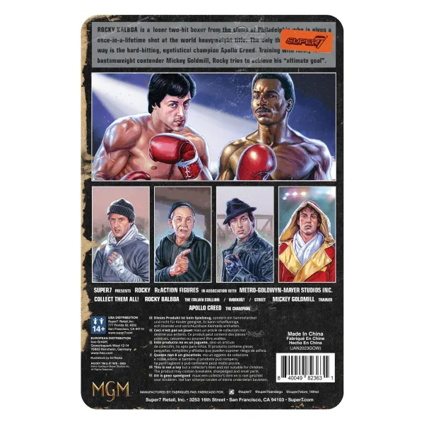 Super7 Rocky^Rocky Reaction Figures Wave 03 - Mickey (Rocky I)