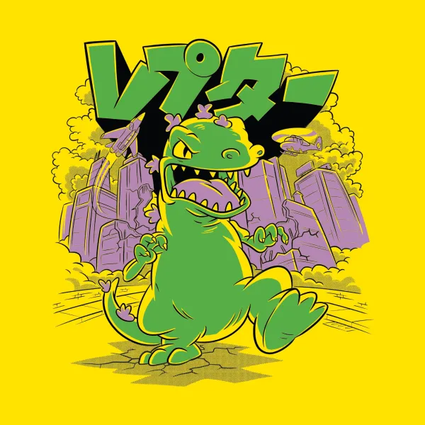 Super7 Rugrats^Rugrats Reptar T-Shirt