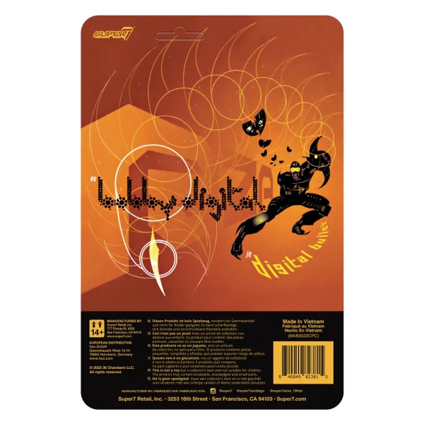 Super7 Rza^Rza Reaction Wave 2 - Bobby Digital (Digital Bullet)