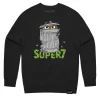 Super7 Sesame Street^Sesame Street Crewneck Sweatshirt - Oscar The Grouch