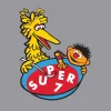 Super7 Sesame Street^Sesame Street T-Shirt - Big Bird & Ernie Alphabet Soup