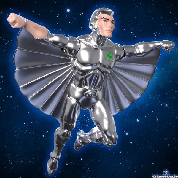 Super7 Silverhawks^Silverhawks Ultimates! Wave 04 - Quicksilver (Toy Version)