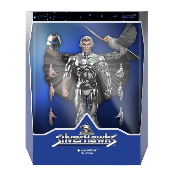 Super7 Silverhawks^Silverhawks Ultimates! Wave 04 - Quicksilver (Toy Version)