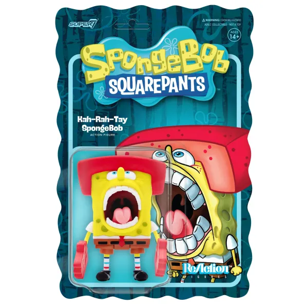 Super7 Spongebob Squarepants^Spongebob Squarepants Reaction Wave 2 - Kah-Rah-Tay Spongebob