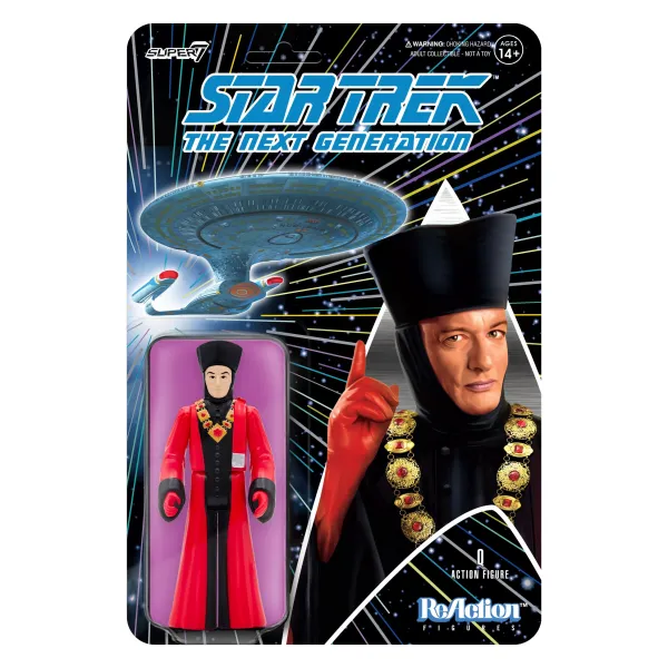 Super7 Star Trek^Star Trek: The Next Generation Reaction Figure Wave 2 - Q