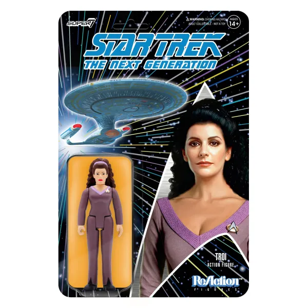 Super7 Star Trek^Star Trek: The Next Generation Reaction Figure Wave 2 - Counselor Troi