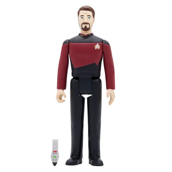 Super7 Star Trek^Star Trek: The Next Generation Reaction Figure Wave 2 - Commander Riker