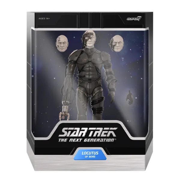 Super7 Star Trek^Star Trek: The Next Generation Ultimates! W1 - Locutus Of Borg