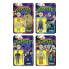 Super7 Teenage Mutant Ninja Turtles^Teenage Mutant Ninja Turtles Reaction Figures Wave 8 - Undercover Raphael, Shredder, Rocksteady & Foot Soldier (Cartoon)