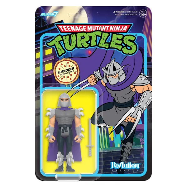 Super7 Teenage Mutant Ninja Turtles^Teenage Mutant Ninja Turtles Reaction Figures Wave 08 - Shredder (Cartoon)