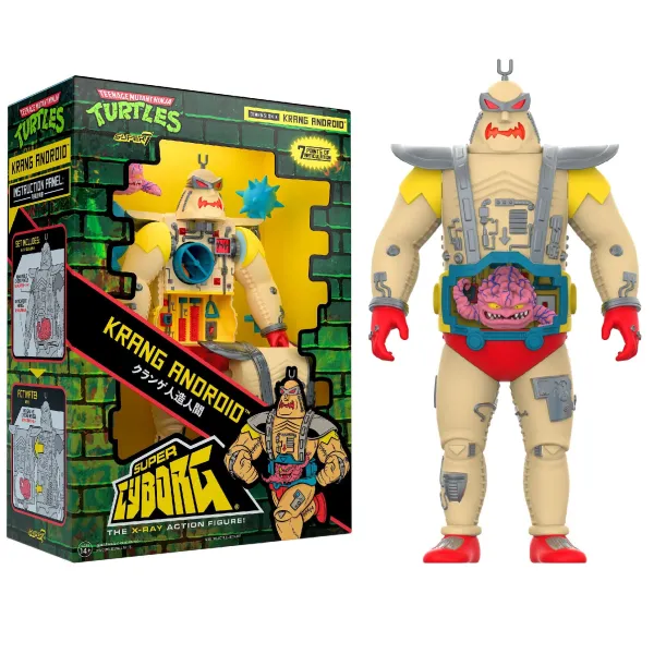 Super7 Teenage Mutant Ninja Turtles^Teenage Mutant Ninja Turtles Super Cyborg - Krang Android (Full Color)