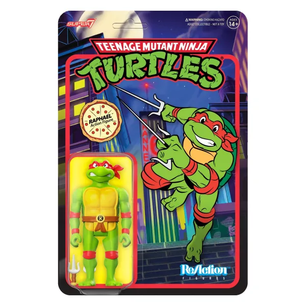 Super7 Teenage Mutant Ninja Turtles^Teenage Mutant Ninja Turtles Reaction Wave 7 - Raphael Toon