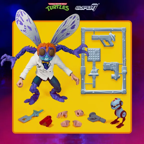 Super7 Teenage Mutant Ninja Turtles^Teenage Mutant Ninja Turtles Ultimates!W1 - Baxter Stockman Version 2