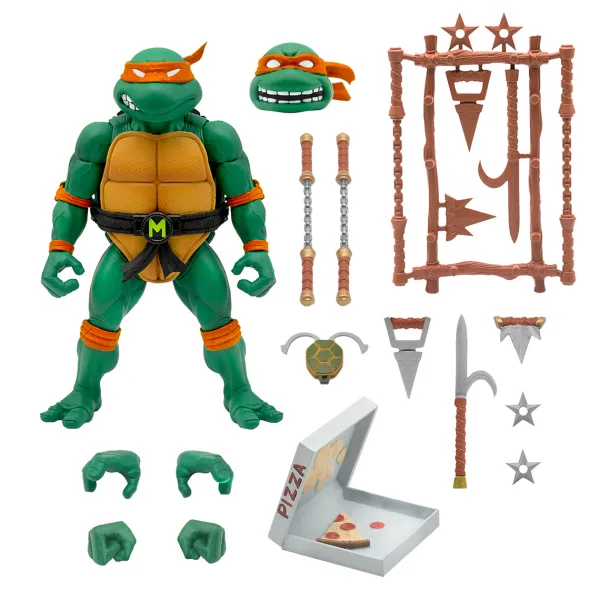 Super7 Teenage Mutant Ninja Turtles^Teenage Mutant Ninja Turtles Ultimates! Wave 3 - Michelangelo