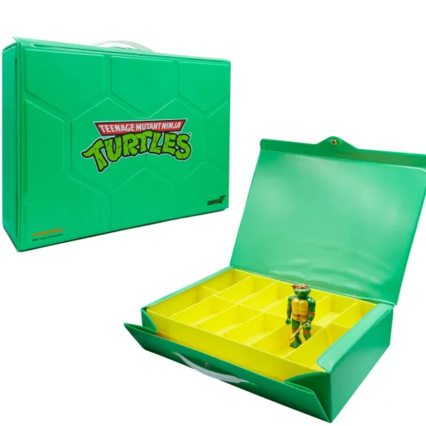 teenage_mutant_ninja_turt_0-87.webp Super7 Teenage Mutant Ninja Turtles^Teenage Mutant Ninja Turtles Reaction Figures - Carry Case With Michelangelo (Metallic)