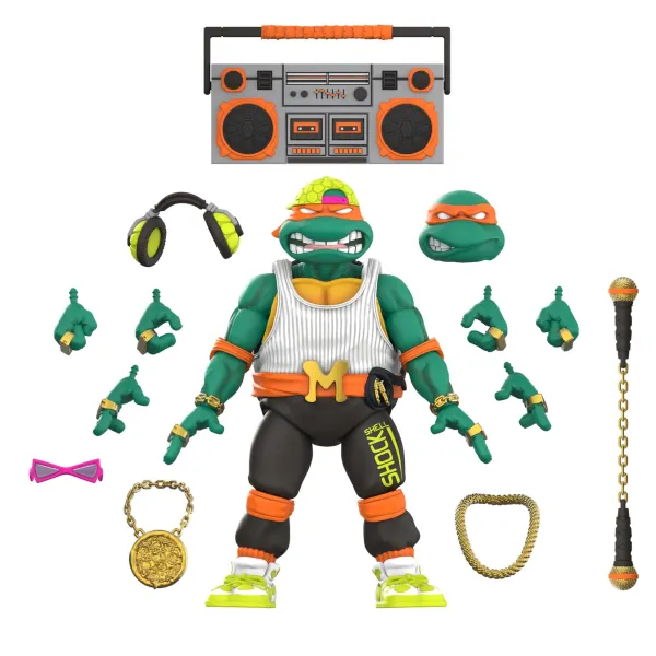 Super7 Teenage Mutant Ninja Turtles^Teenage Mutant Ninja Turtles Ultimates! Wave 11 - Rappin' Mike