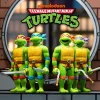 Super7 Teenage Mutant Ninja Turtles^Teenage Mutant Ninja Turtles Reaction Wave 7 - Donatello, Leonardo, Michelangelo & Raphael (Toon)
