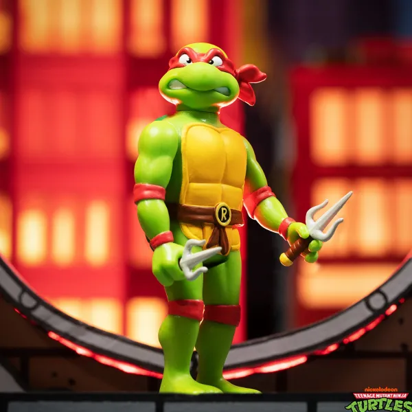 Super7 Teenage Mutant Ninja Turtles^Teenage Mutant Ninja Turtles Reaction Wave 7 - Raphael Toon