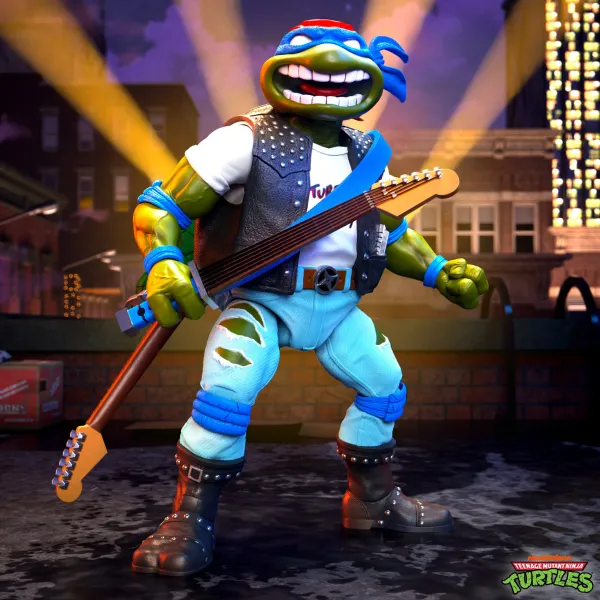 Super7 Teenage Mutant Ninja Turtles^Teenage Mutant Ninja Turtles Ultimates! Wave 10 - Classic Rocker Leo