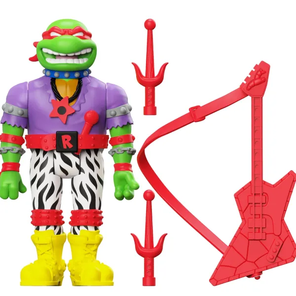Super7 Teenage Mutant Ninja Turtles^Teenage Mutant Ninja Turtles Reaction Wave 6 - Heavy Metal Raph