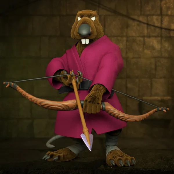 teenage_mutant_ninja_turt_1-36.webp Super7 Teenage Mutant Ninja Turtles^Teenage Mutant Ninja Turtles Ultimates! Wave 9 - Splinter (Flocked)