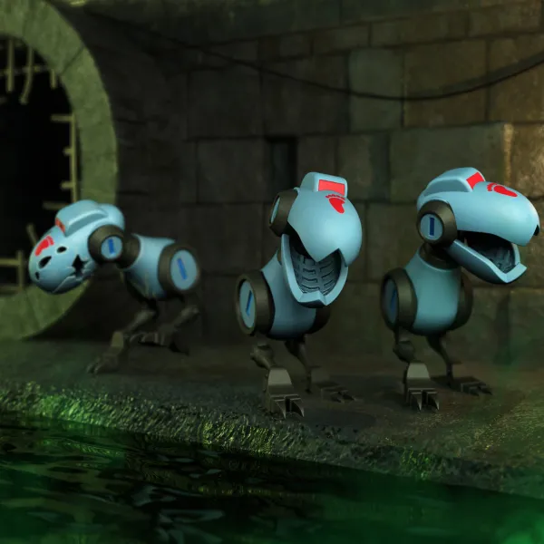 Super7 Teenage Mutant Ninja Turtles^Teenage Mutant Ninja Turtles Ultimates! Wave 6 - Mouser Pack