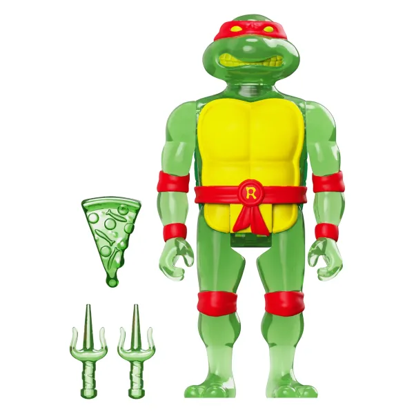 Super7 Teenage Mutant Ninja Turtles^Teenage Mutant Ninja Turtles Reaction - Raphael (Mutagen Ooze)