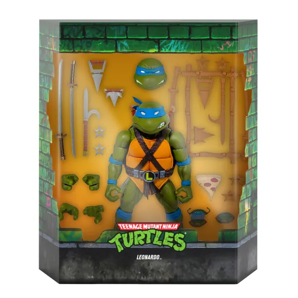 Super7 Teenage Mutant Ninja Turtles^Teenage Mutant Ninja Turtles Ultimates! Wave 2 - Leonardo