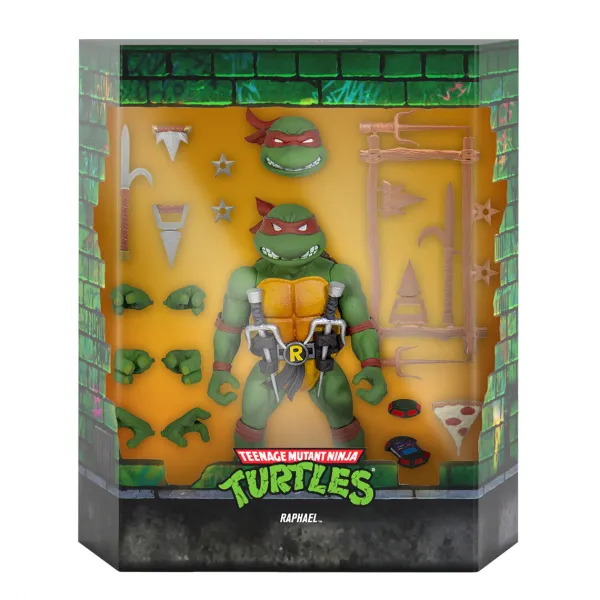 Super7 Teenage Mutant Ninja Turtles^Teenage Mutant Ninja Turtles Ultimates!Wave 1 - Raphael V2