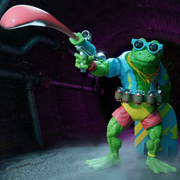 Super7 Teenage Mutant Ninja Turtles^Teenage Mutant Ninja Turtles Ultimates! Wave 8 - Genghis Frog