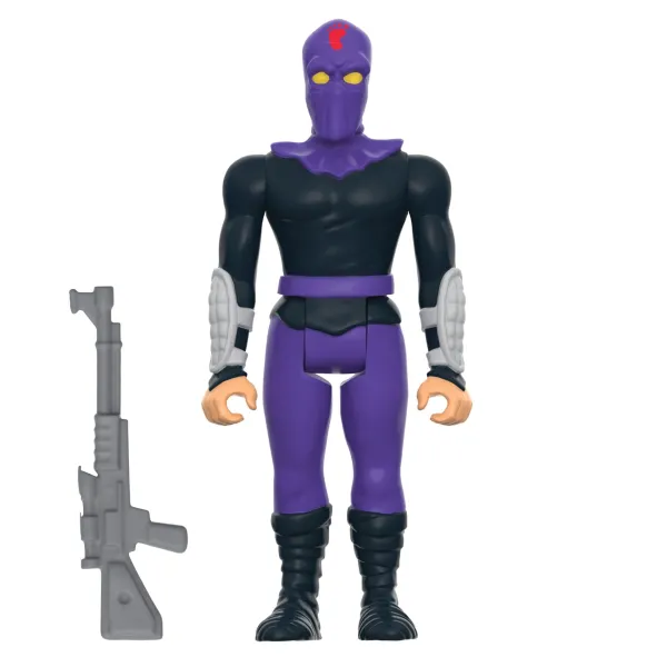 Super7 Teenage Mutant Ninja Turtles^Teenage Mutant Ninja Turtles Reaction Figures Wave 08 - Foot Soldier (Cartoon)