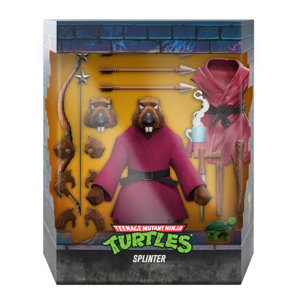 teenage_mutant_ninja_turt_2-31.webp Super7 Teenage Mutant Ninja Turtles^Teenage Mutant Ninja Turtles Ultimates! Wave 9 - Splinter (Flocked)