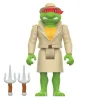 Super7 Teenage Mutant Ninja Turtles^Teenage Mutant Ninja Turtles Reaction Figures Wave 08 - Undercover Raphael (Cartoon)