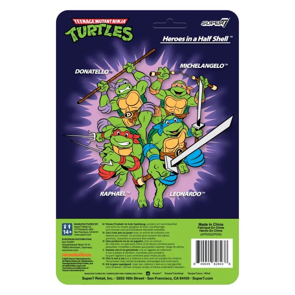 teenage_mutant_ninja_turt_3-19.webp Super7 Teenage Mutant Ninja Turtles^Teenage Mutant Ninja Turtles Reaction Wave 7 - Leonardo Toon