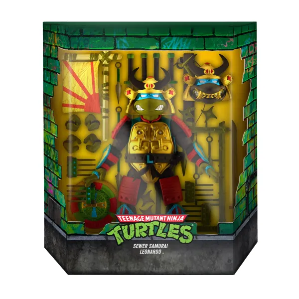 Super7 Teenage Mutant Ninja Turtles^Teenage Mutant Ninja Turtles Ultimates! Wave 5 - Leo The Sewer Samurai