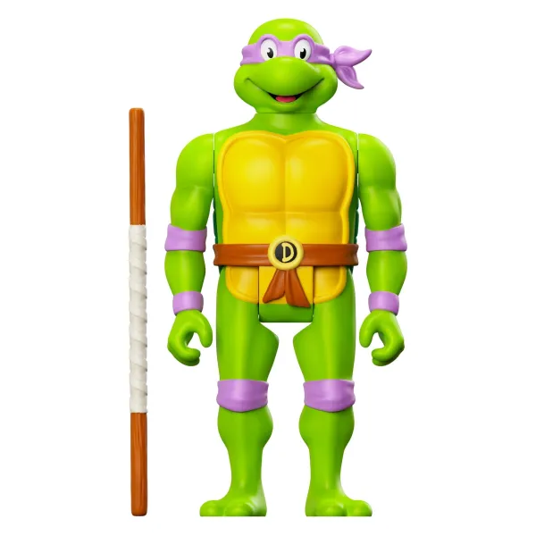Super7 Teenage Mutant Ninja Turtles^Teenage Mutant Ninja Turtles Reaction Wave 7 - Donatello, Leonardo, Michelangelo & Raphael (Toon)
