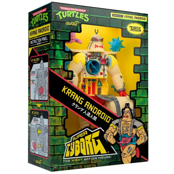 Super7 Teenage Mutant Ninja Turtles^Teenage Mutant Ninja Turtles Super Cyborg - Krang Android (Full Color)